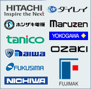 ghs`bgh _CC zVULd@ Maruzen tanico FUJIMAK DAIWA FUKUSHIMA YOKOGAWA NICHIWA OZAKI